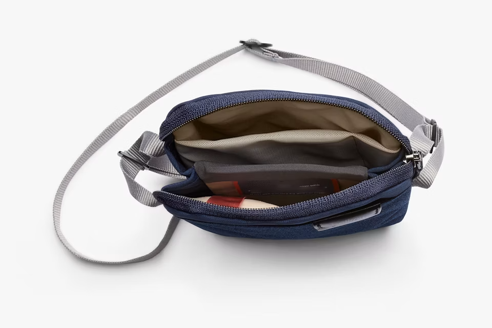 Cienka mała torba crossbody o pojemności 1L do codziennego noszenia